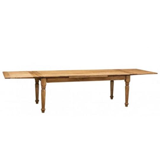 biscottini provence rusztikus provanszi natur fa nagymeretu asztal hosszabbithato bovitheto kinyithato tomorfa mediterran country mediterran nyaralo etkezo.JPG